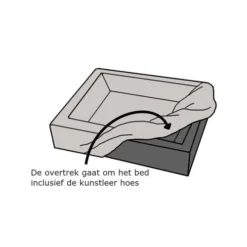 Bia Bed Rib-Bezug -Günstiges Bellohaus Geschäft bia bed rib overtrek 191357 0500 none