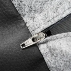 Bia Kunstleder-Bezug Schwarz