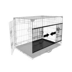 Duvo+ Hundekäfig Mit Schiebetür -Günstiges Bellohaus Geschäft duvo hondenbench schuifdeur 180655 0500 none