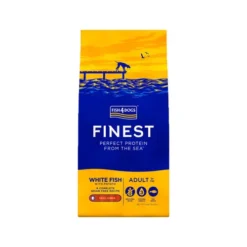Fish4Dogs Finest Adult Complete - Weißfisch Kleine Brocken