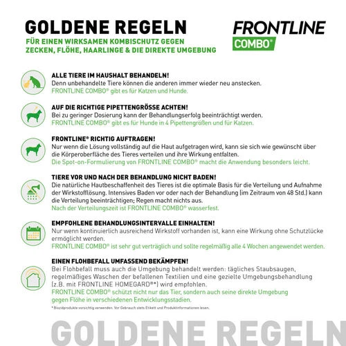 Frontline Combo Gegen Zecken, Flöhe (Flöhe, Eier, Larven, Puppen) Bei Hunden 16 Frontline Combo Gegen Zecken, Flöhe (Flöhe, Eier, Larven, Puppen) Bei Hunden - Image 14