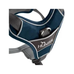 Hunter Geschirr Divo Dunkelblau/Grau -Günstiges Bellohaus Geschäft hunter harnas divo donkerblauwgrijs 166900 0500 none