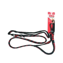 KONG Zero-Shock Leash - Schwarz -Günstiges Bellohaus Geschäft kong zero shock leash zwart 178519 0500 none