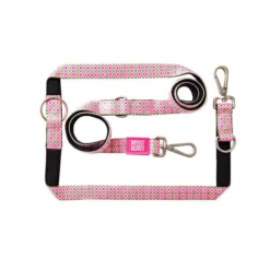 Max & Molly Multi-Function Hundeleine - Retro Pink