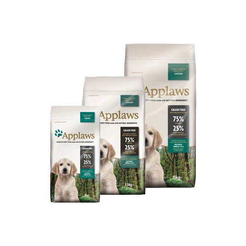Applaws Puppy - Small & Medium - Chicken 3 Applaws Puppy - Small & Medium - Chicken