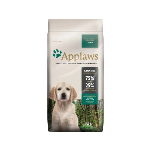 Applaws Puppy - Small & Medium - Chicken 4 Applaws Puppy - Small & Medium - Chicken - Image 2