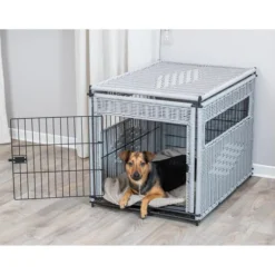 Trixie Polyrattan Hundekorb -Günstiges Bellohaus Geschäft trixie hondenbench polyrotan 206357 0500 none