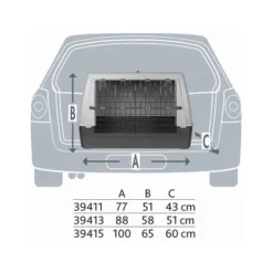 Trixie Transportbox Journey -Günstiges Bellohaus Geschäft trixie vervoersbox journey 157886 0500 none
