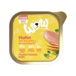 WOW! Junior Futter - Schale -Günstiges Bellohaus Geschäft wow puppy voer kuipje 208562 0500 none