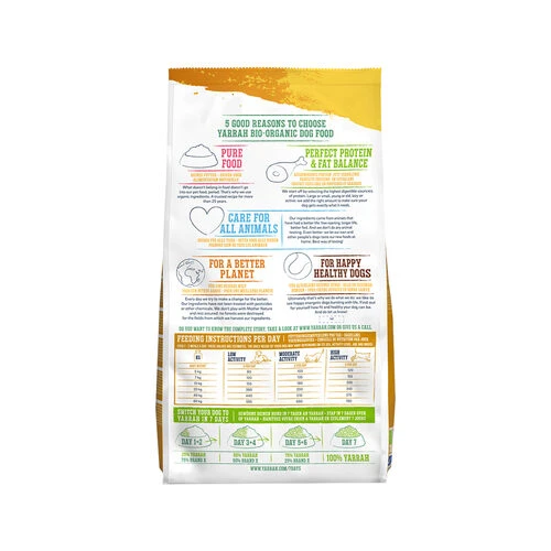 Yarrah - Trockenfutter Für Erwachsene Hunde Mit Huhn Bio 4 Yarrah - Trockenfutter Für Erwachsene Hunde Mit Huhn Bio - Image 2