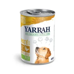 Yarrah - Hundefutter Paté Huhn Mit Spirulina Und Meeresalgen In Soße Bio